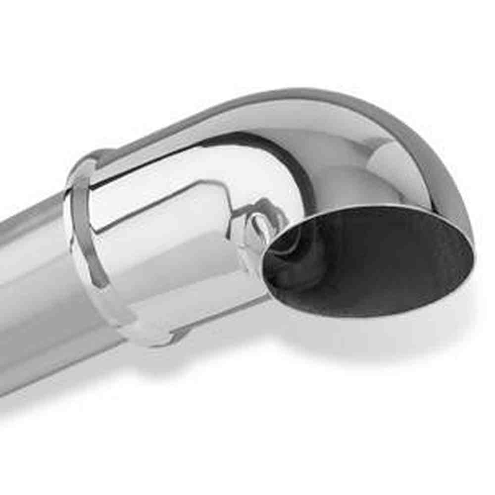 2003-2011 Ford Crown Vic Cat-Back Exhaust System, Touring, Chrome Tips - Apollo Off-Road