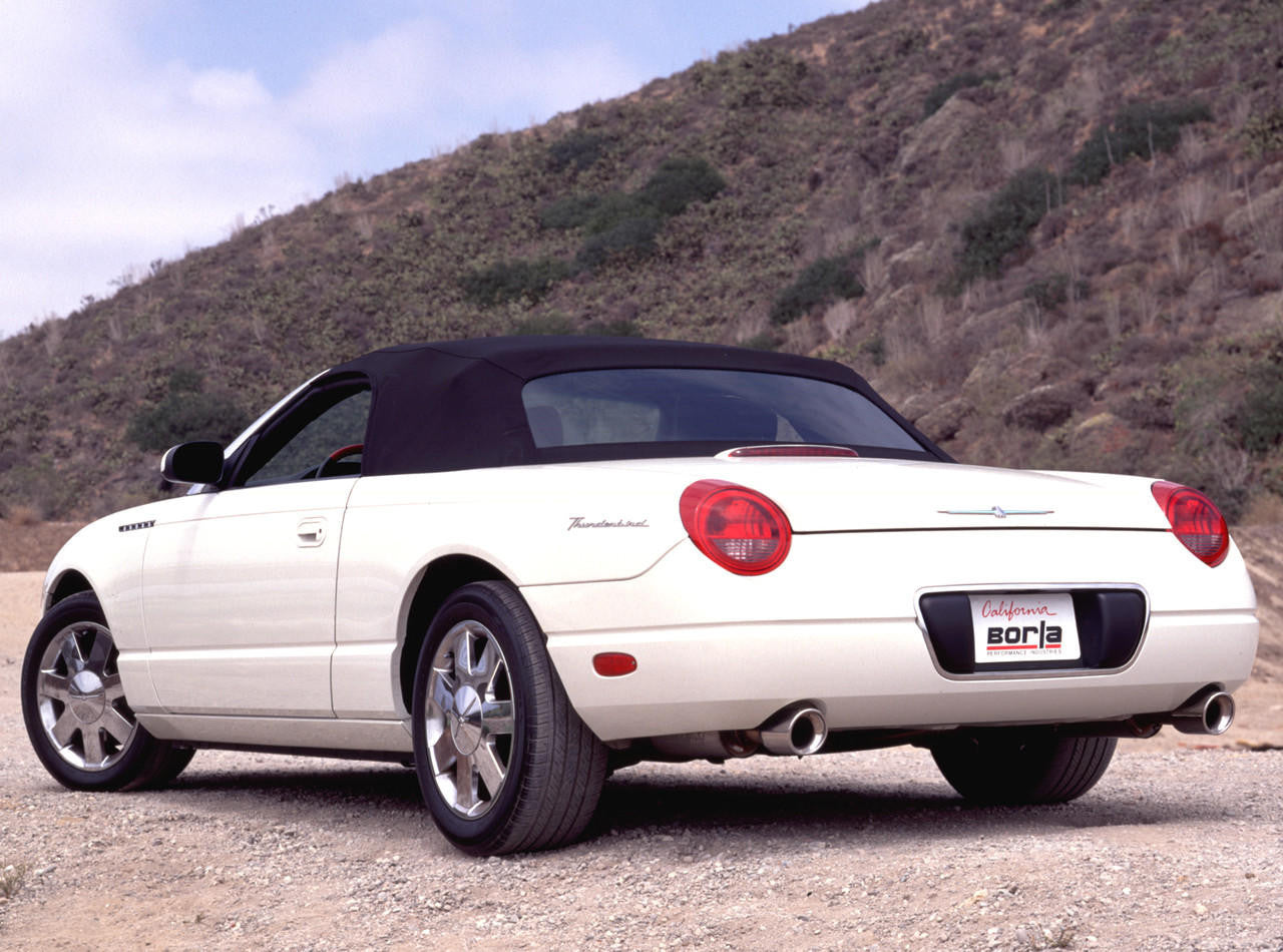 2003 Ford Thunderbird Cat-Back Exhaust System, Touring, Chrome Tips - Apollo Off-Road