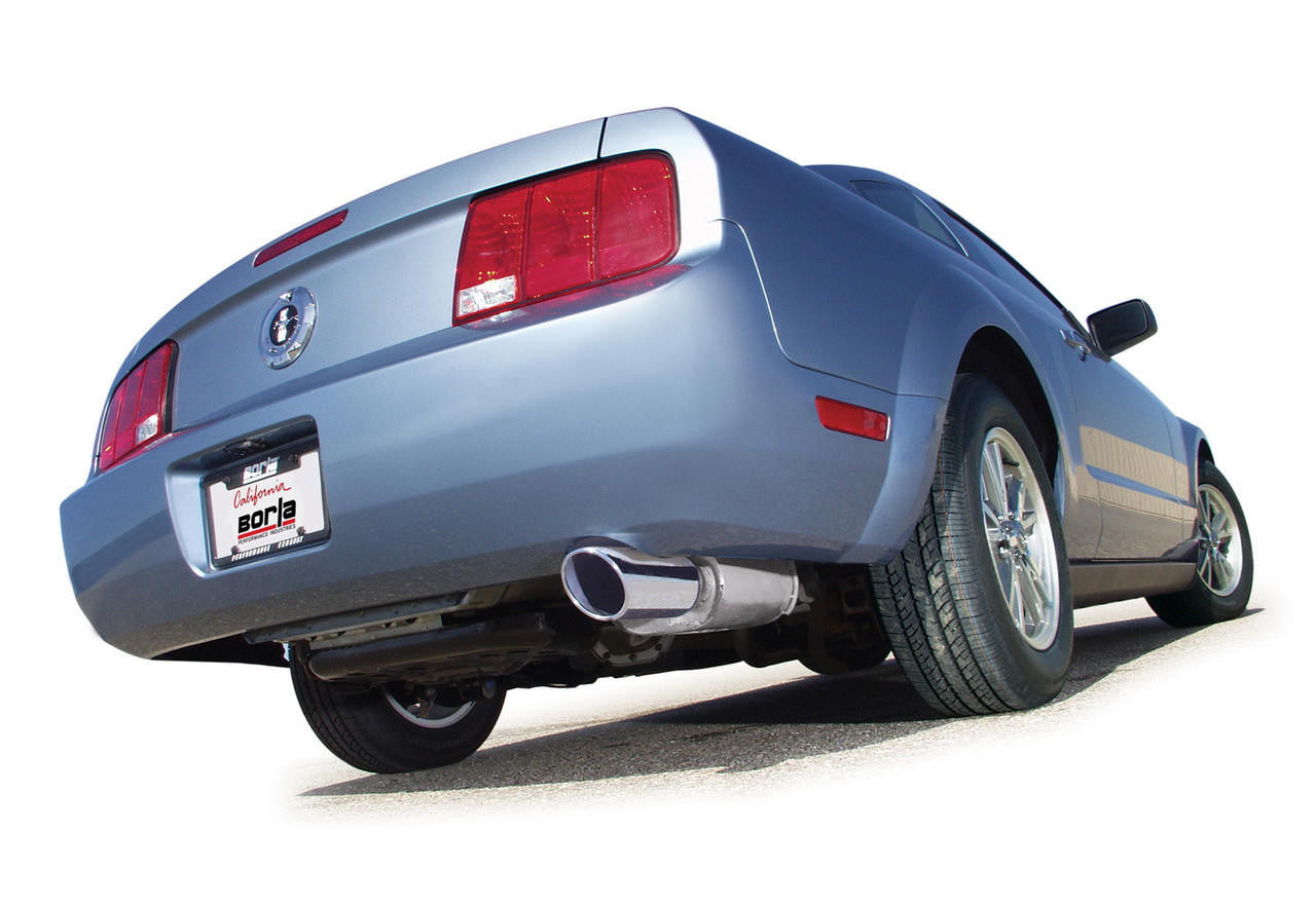 2005-2009 Ford Mustang V6 Axle-Back Exhaust System - Apollo Off-Road