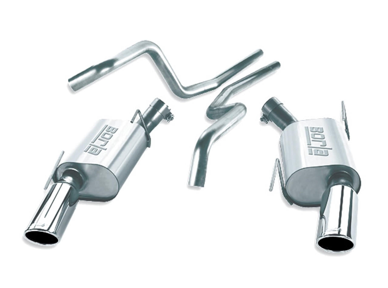 2005-2009 Mustang GT-Mustang Shelby GT500 Cat-Back Exhaust System - Apollo Off-Road