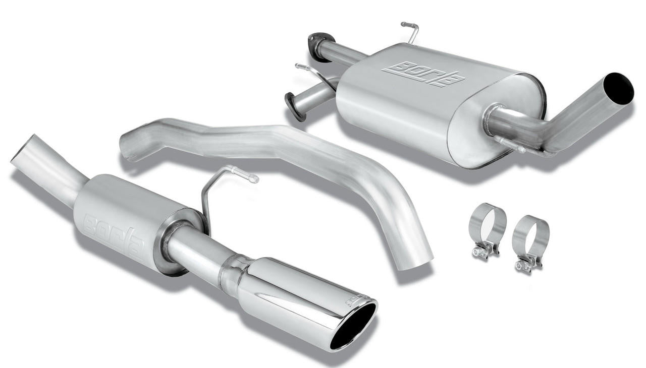 2008-2022 Toyota Sequoia Cat-Back Exhaust System, Touring, Chrome Tips - Apollo Off-Road