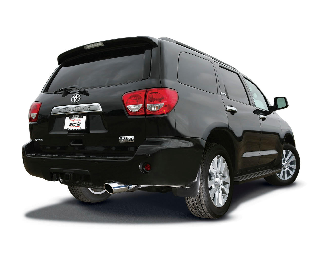 2008-2022 Toyota Sequoia Cat-Back Exhaust System, Touring, Chrome Tips - Apollo Off-Road
