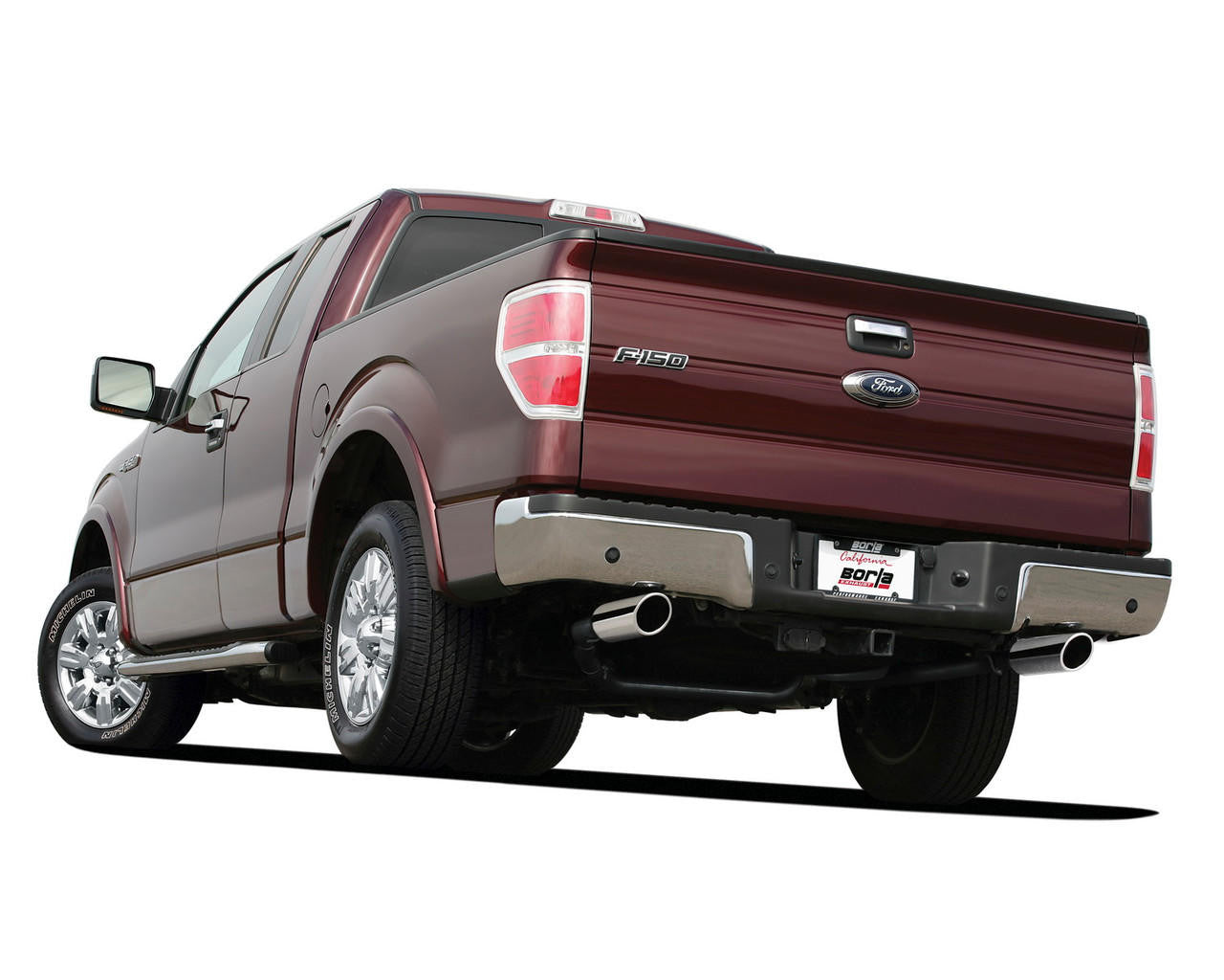 2009-2010 Ford F-150 Cat-Back Exhaust System, Touring, Chrome Tips - Apollo Off-Road