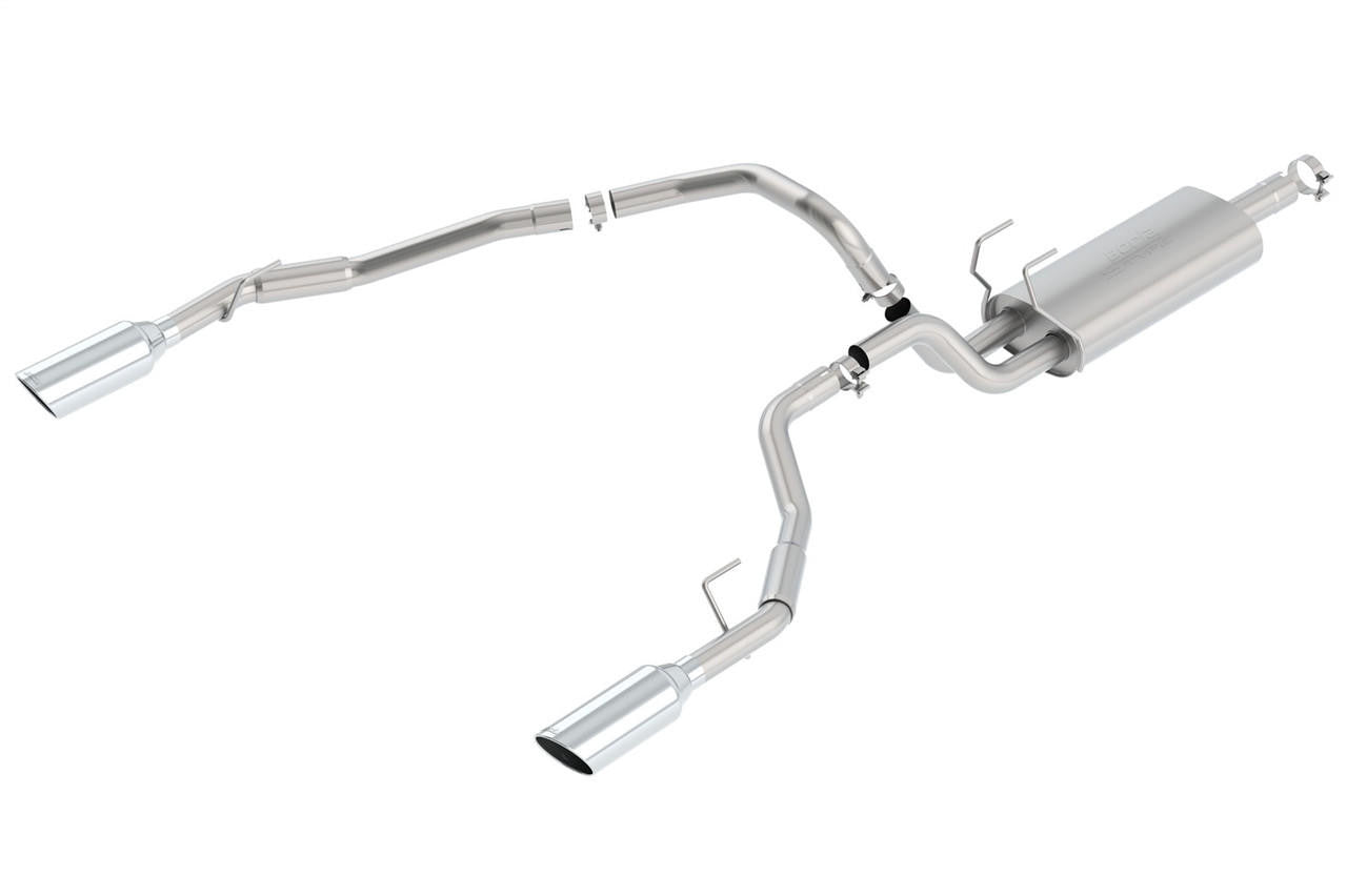 2009 Dodge RAM 1500-2010-2018 RAM 1500-2019-2020 RAM Classic 1500 Only Cat-Back Exhaust System, S-Type, Chrome Tips - Apollo Off-Road