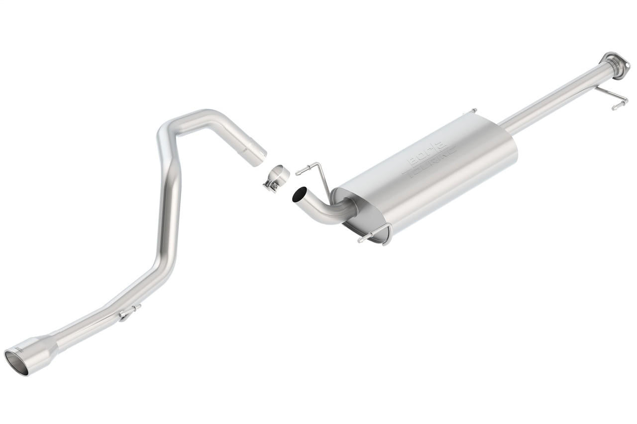 2010-2023 Toyota 4Runner-Land Cruiser Prado Cat-Back Exhaust System, Touring, Chrome Tips - Apollo Off-Road