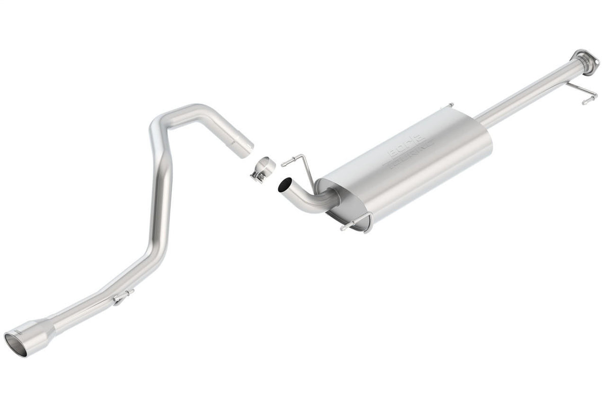 2010-2023 Toyota 4Runner-Land Cruiser Prado Cat-Back Exhaust System, Touring, Chrome Tips - Apollo Off-Road