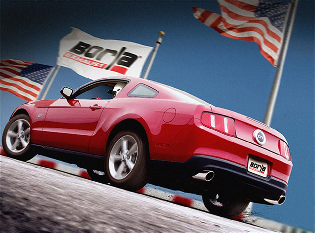 2010 Ford Mustang Shelby GT500 Axle-Back Exhaust System Multi-Core - Apollo Off-Road