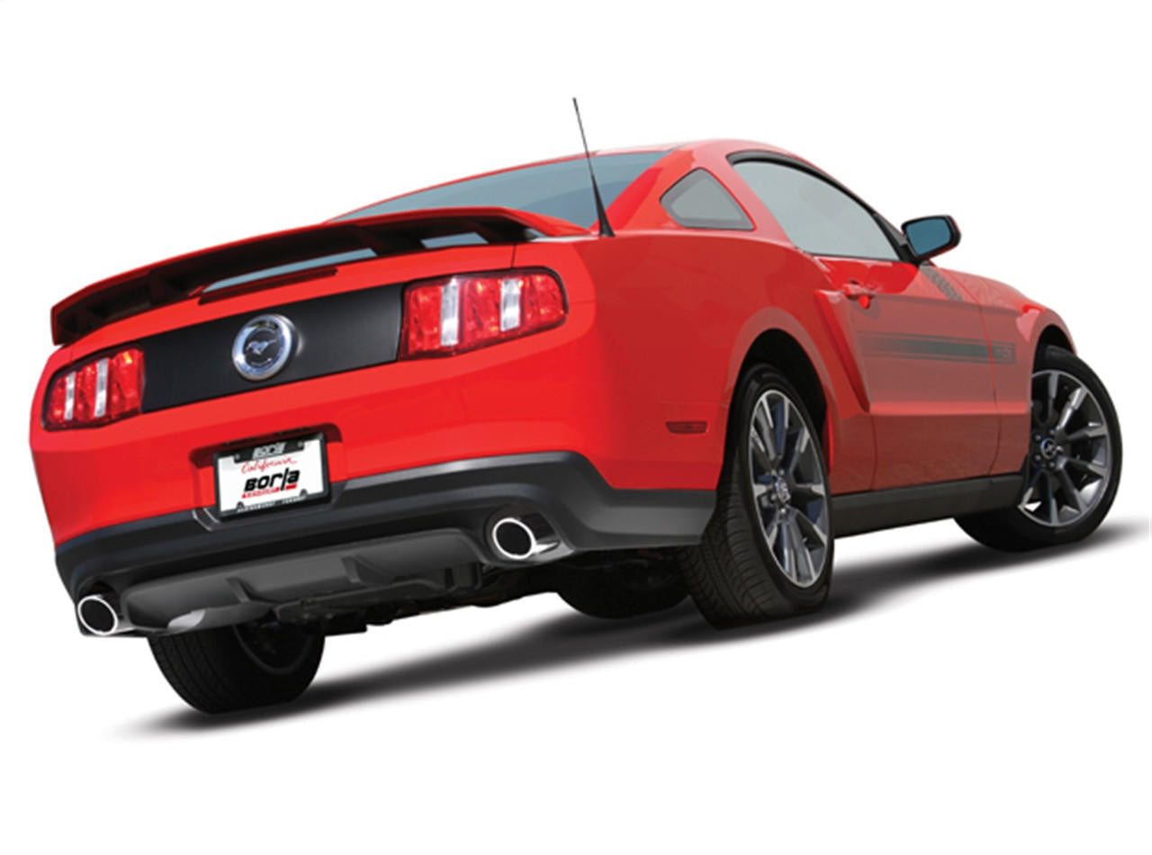 2011-2012 Mustang GT-Shelby Mustang GT500 Cat-Back Exhaust System, S-Type, Chrome Tips - Apollo Off-Road