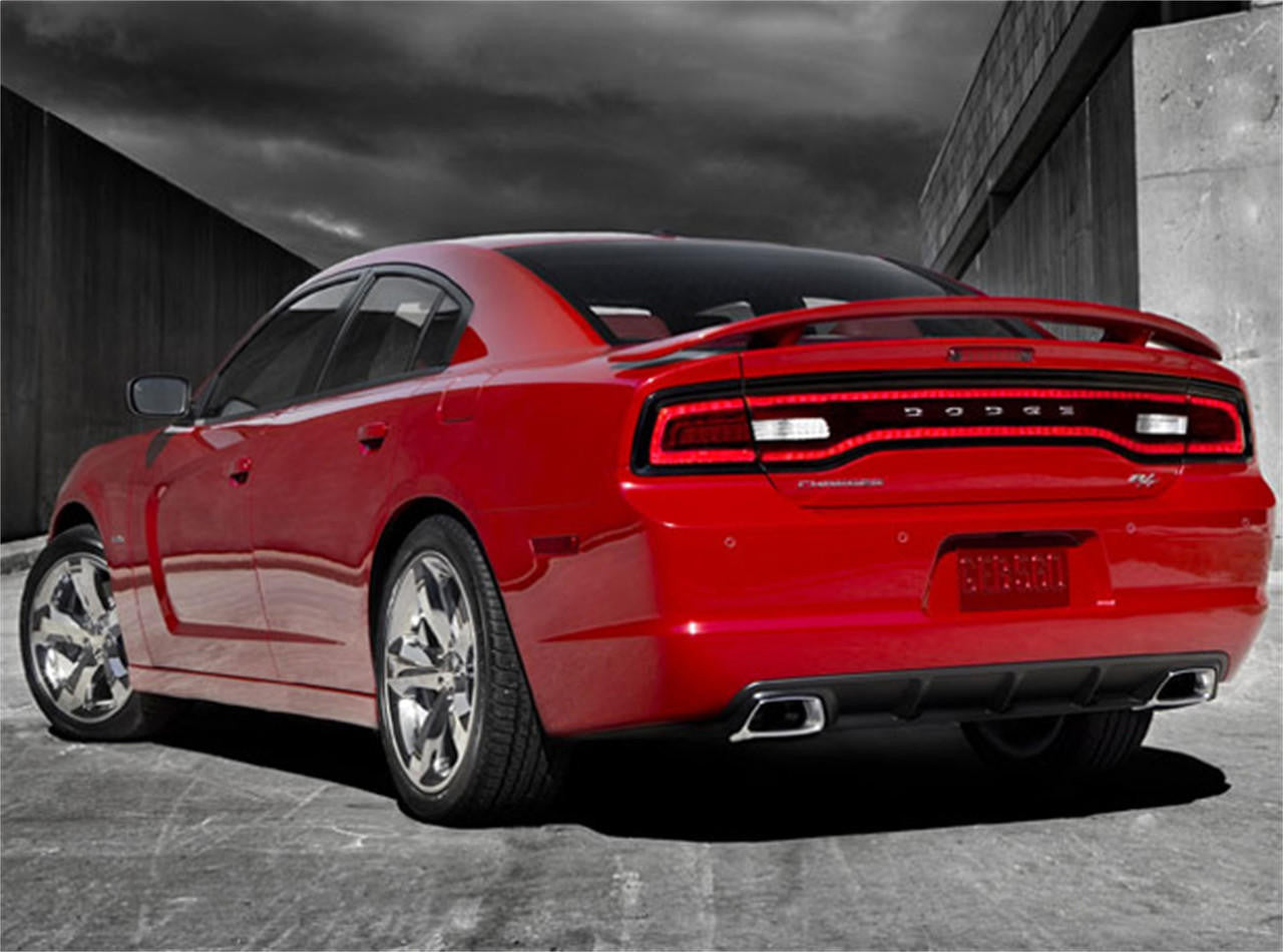 2011-2014 Chrysler 300C-Dodge Charger R-T Cat-Back Exhaust System, S-Type, Chrome Tips - Apollo Off-Road
