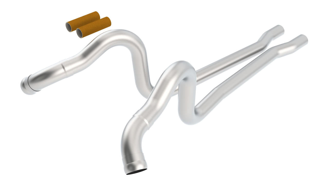 2011-2014 Ford Mustang GT-Shelby Mustang GT500 Mid Pipes - Apollo Off-Road