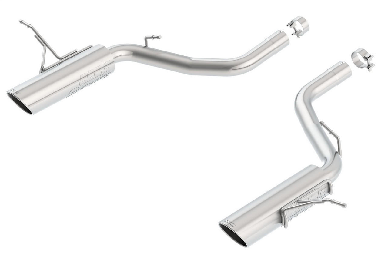 2012-2014 Jeep Grand Cherokee SRT-8 WK2 Axle-Back Exhaust System, S-Type, Chrome Tips - Apollo Off-Road