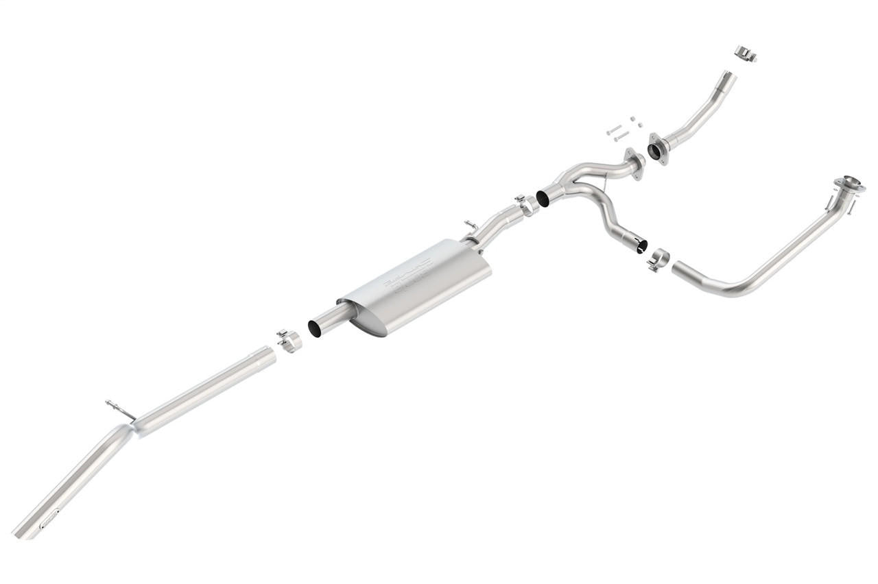 2012-2018 Jeep Wrangler JKU Cat-Back Exhaust System, S-Type, Chrome Tips - Apollo Off-Road