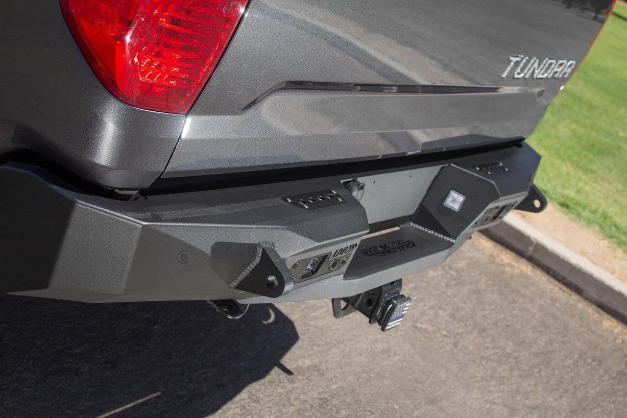 2014 - 2021 Toyota Tundra Stealth Fighter Rear Bumper - Apollo Off-Road