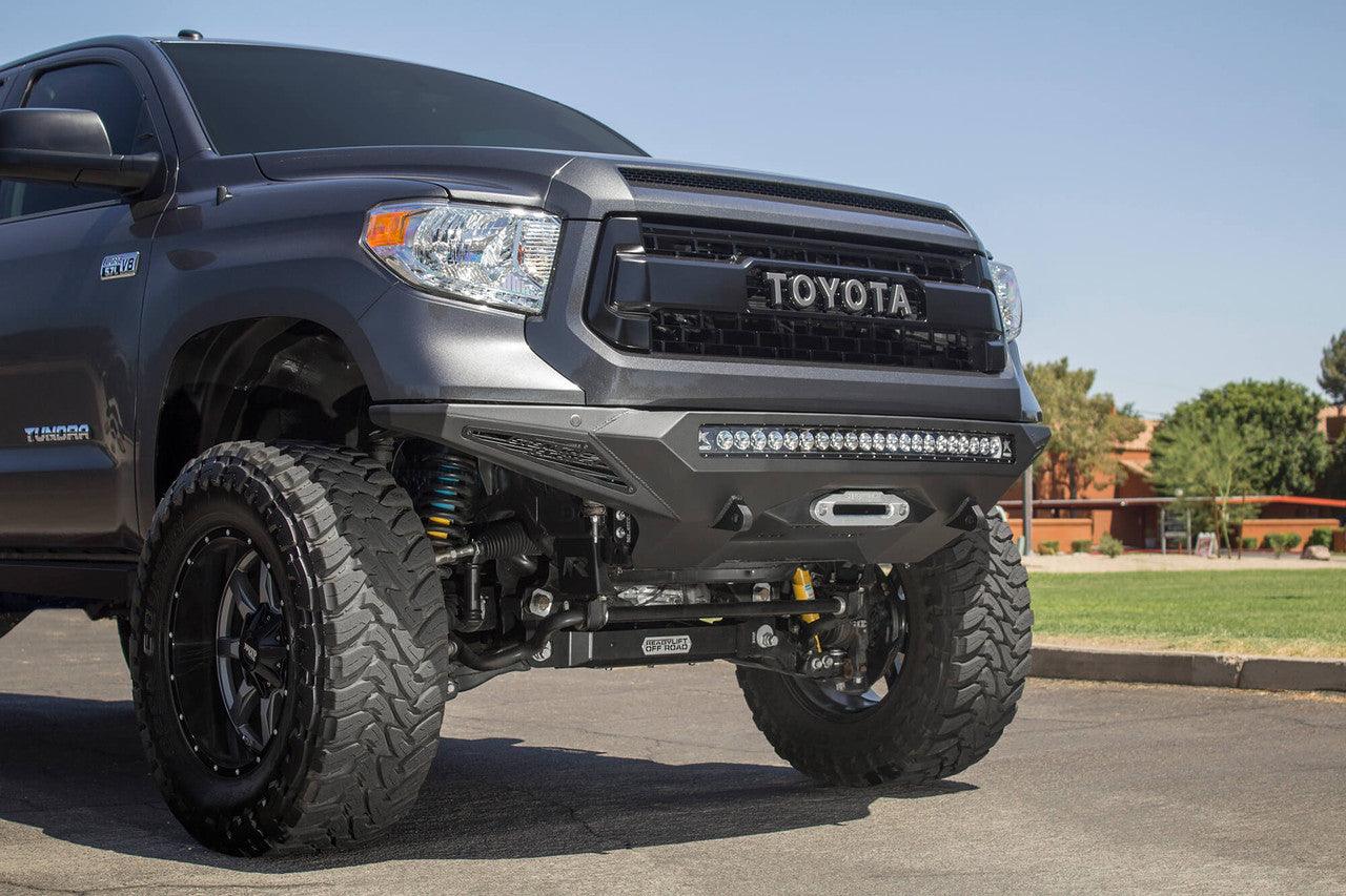 2014 - 2021 Toyota Tundra Stealth Fighter Winch Front Bumper - Apollo Off-Road