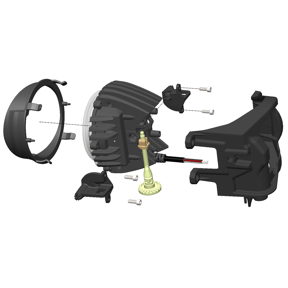 2014+ Toyota Tundra / 2014+ 4Runner / 2016+ Tacoma 360-Series PRO SAE Fog Kit White - Apollo Off-Road