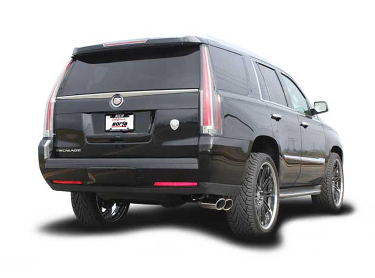 2015-2020 Cadillac Escalade ESV-GMC Yukon Denali XL Cat-Back Exhaust System, S-Type, Chrome Tips - Apollo Off-Road