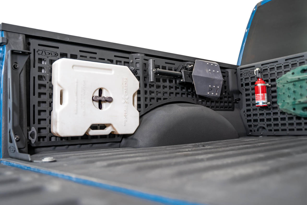 2015-2020 Ford F-150 & Raptor Bed Side Molle Panels, Driver Full - Apollo Off-Road