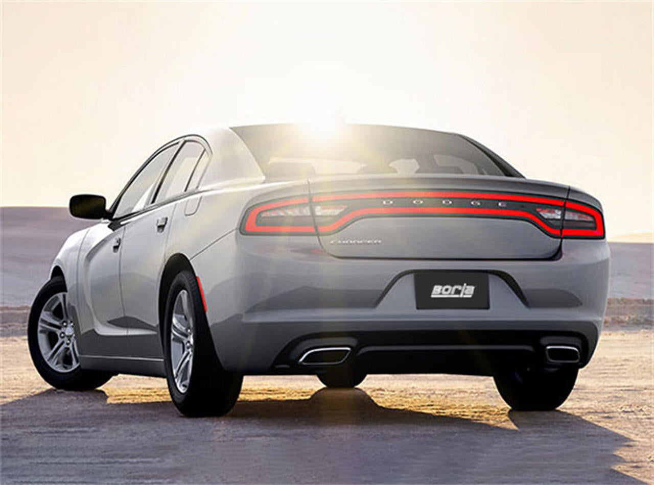 2015-2023 Chrysler 300-Dodge Charger Cat-Back Exhaust System, ATAK, Chrome Tips - Apollo Off-Road