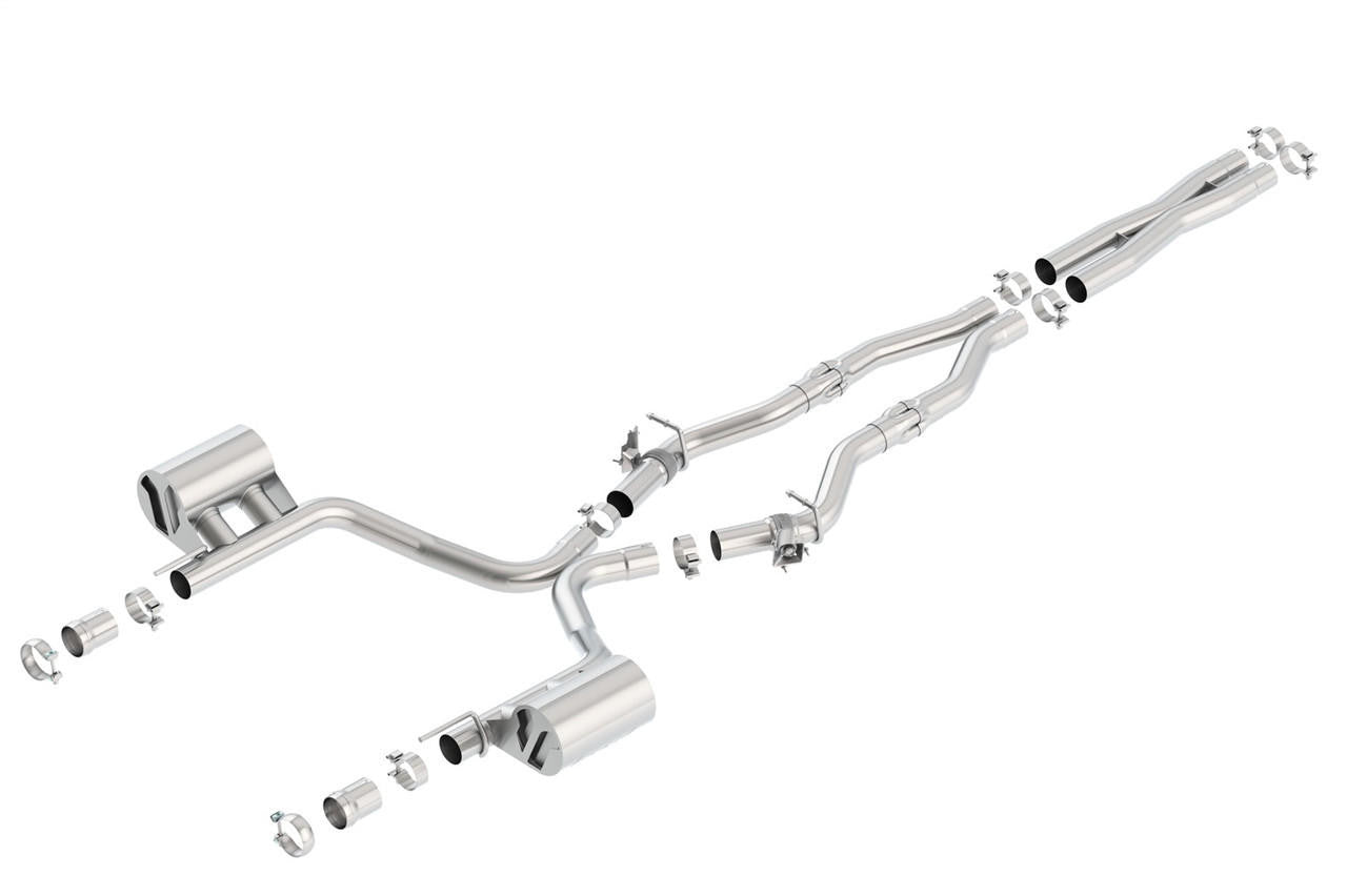 2016-2023 Dodge Challenger R-T Cat-Back Exhaust System, ATAK, Chrome Tips - Apollo Off-Road