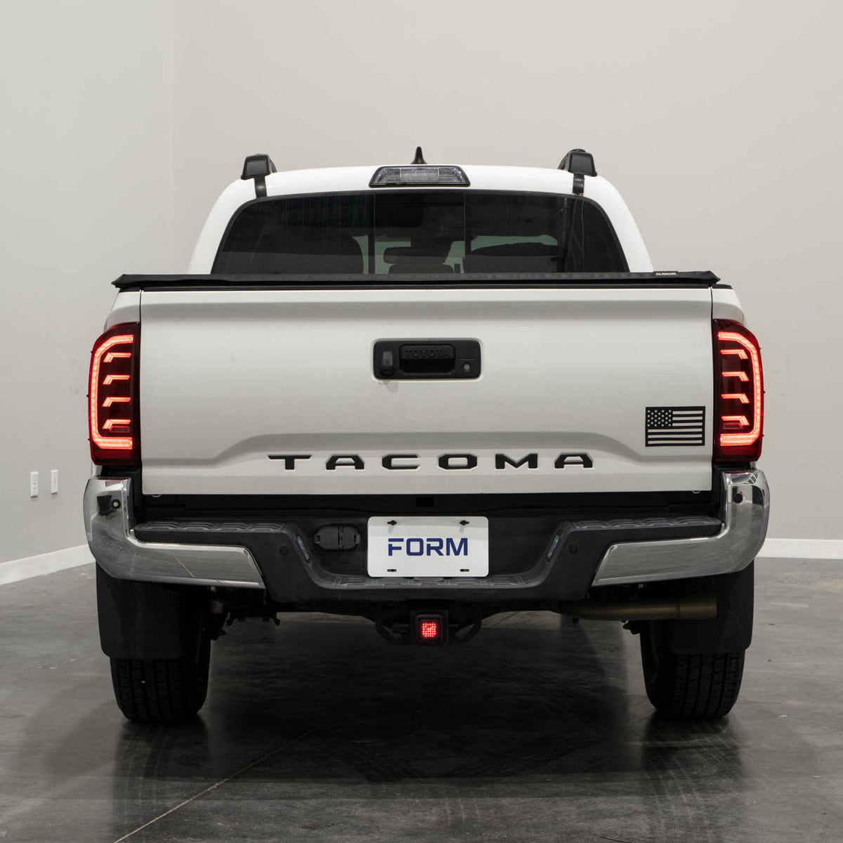 2016+ Toyota Tacoma LED Tail Lights Pair (Red - Smoked) - Apollo Off-Road