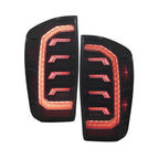 2016+ Toyota Tacoma LED Tail Lights Pair (Red - Smoked) - Apollo Off-Road