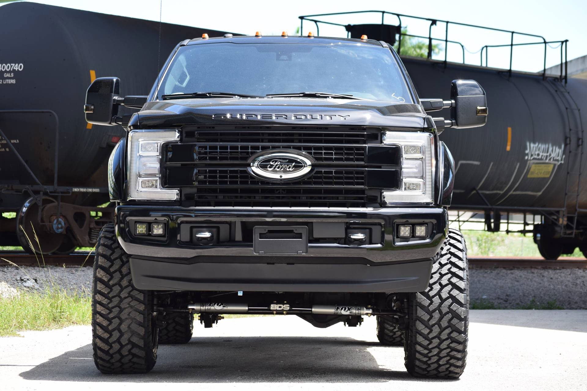 2017-19 Ford Super Duty Dual Fog Light Brackets for BAJA DESIGNS Sport Series Lights - Apollo Off-Road