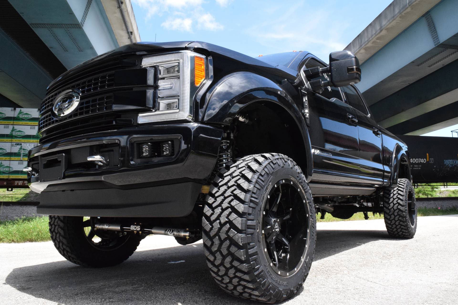 2017-19 Ford Super Duty Dual Fog Light Brackets for BAJA DESIGNS Sport Series Lights - Apollo Off-Road