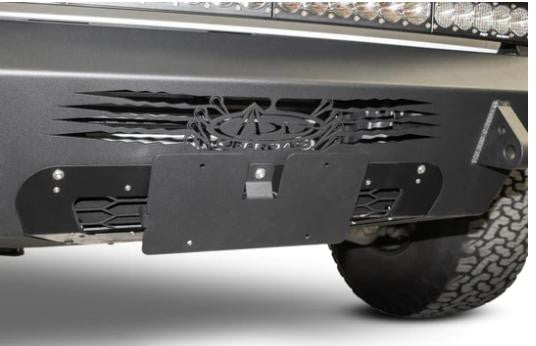2017 - 2020 Ford F-150 Raptor Front License Plate Bracket - Apollo Off-Road