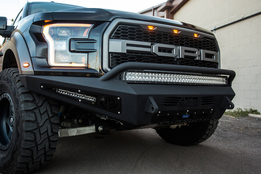 2017 - 2020 Ford F-150 Raptor HoneyBadger Front Bumper - Apollo Off-Road