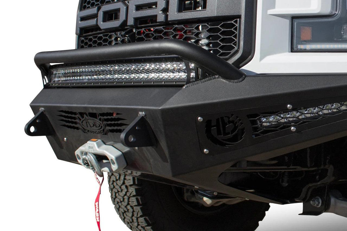 2017 - 2020 Ford F-150 Raptor HoneyBadger Winch Front Bumper - Apollo Off-Road