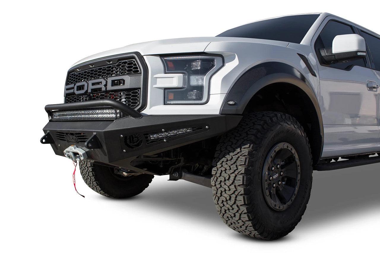 2017 - 2020 Ford F-150 Raptor HoneyBadger Winch Front Bumper - Apollo Off-Road