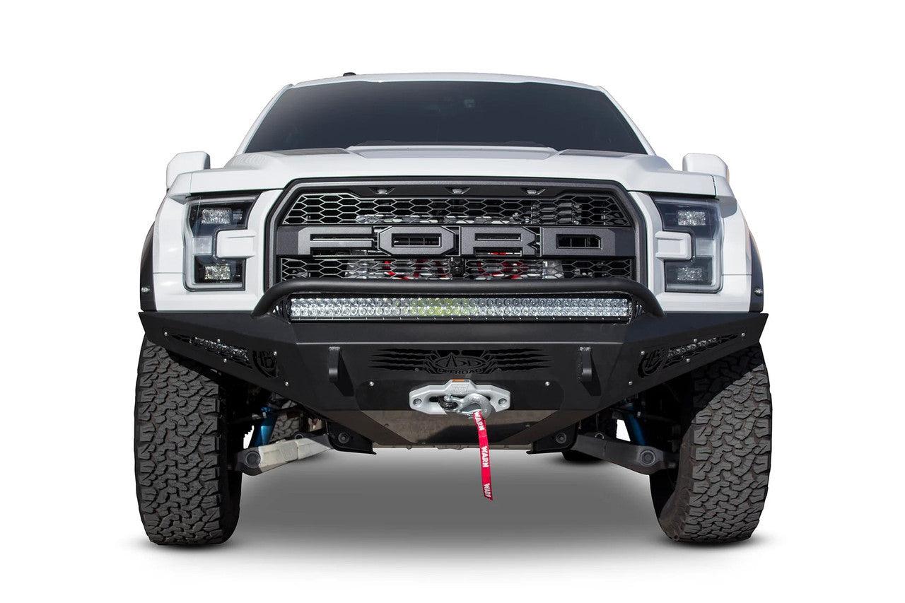 2017 - 2020 Ford F-150 Raptor HoneyBadger Winch Front Bumper - Apollo Off-Road