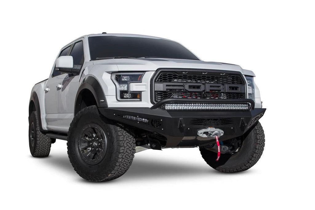 2017 - 2020 Ford F-150 Raptor HoneyBadger Winch Front Bumper - Apollo Off-Road