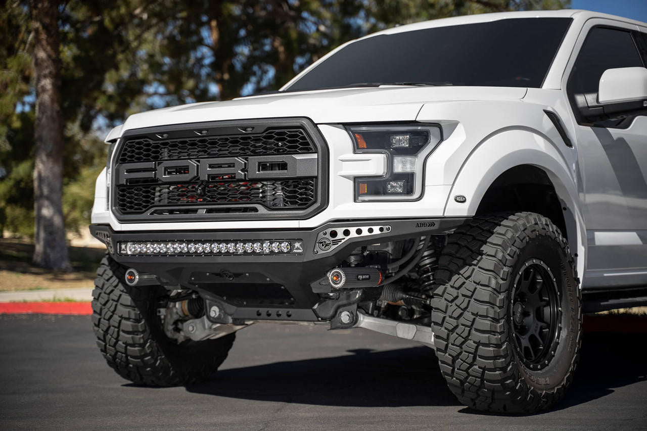 2017 - 2020 Ford F-150 Raptor Rock Fighter Frame Cut Front Bumper - Apollo Off-Road