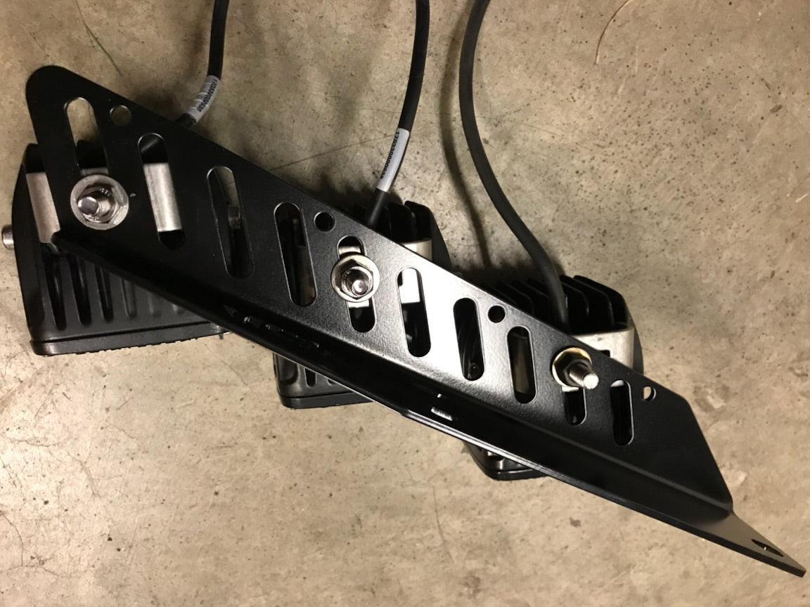 2017-2020 Ford Raptor Fog Light Brackets Multi-Light Kit - Apollo Off-Road