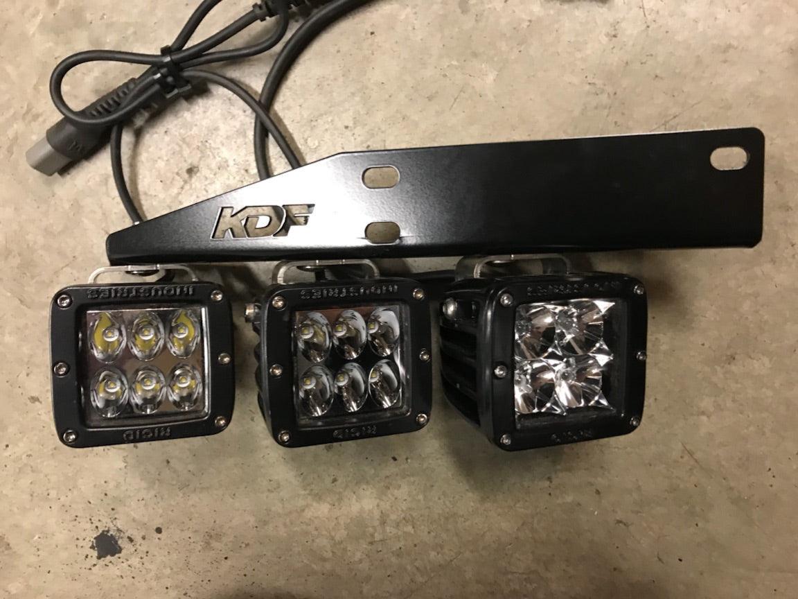 2017-2020 Ford Raptor Fog Light Brackets Multi-Light Kit - Apollo Off-Road