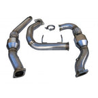 2017-2020 Raptor 3.5L Ecoboost Stainless Steel Catted Downpipes - Apollo Off-Road