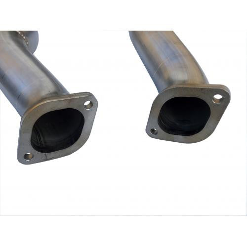 2017-2020 Raptor 3.5L Ecoboost Stainless Steel Catted Downpipes - Apollo Off-Road