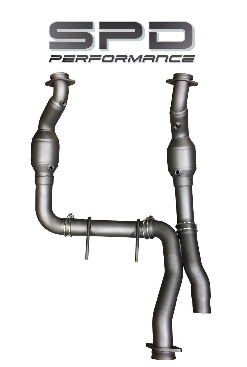2017-2020 Raptor Catted Downpipes - Apollo Off-Road