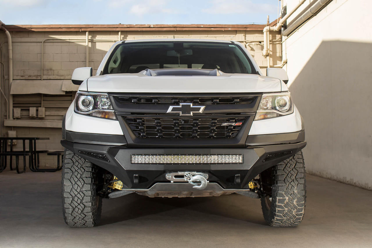 2017 - 2021 Chevy Colorado ZR2 Stealth Fighter Winch Front Bumper - Apollo Off-Road