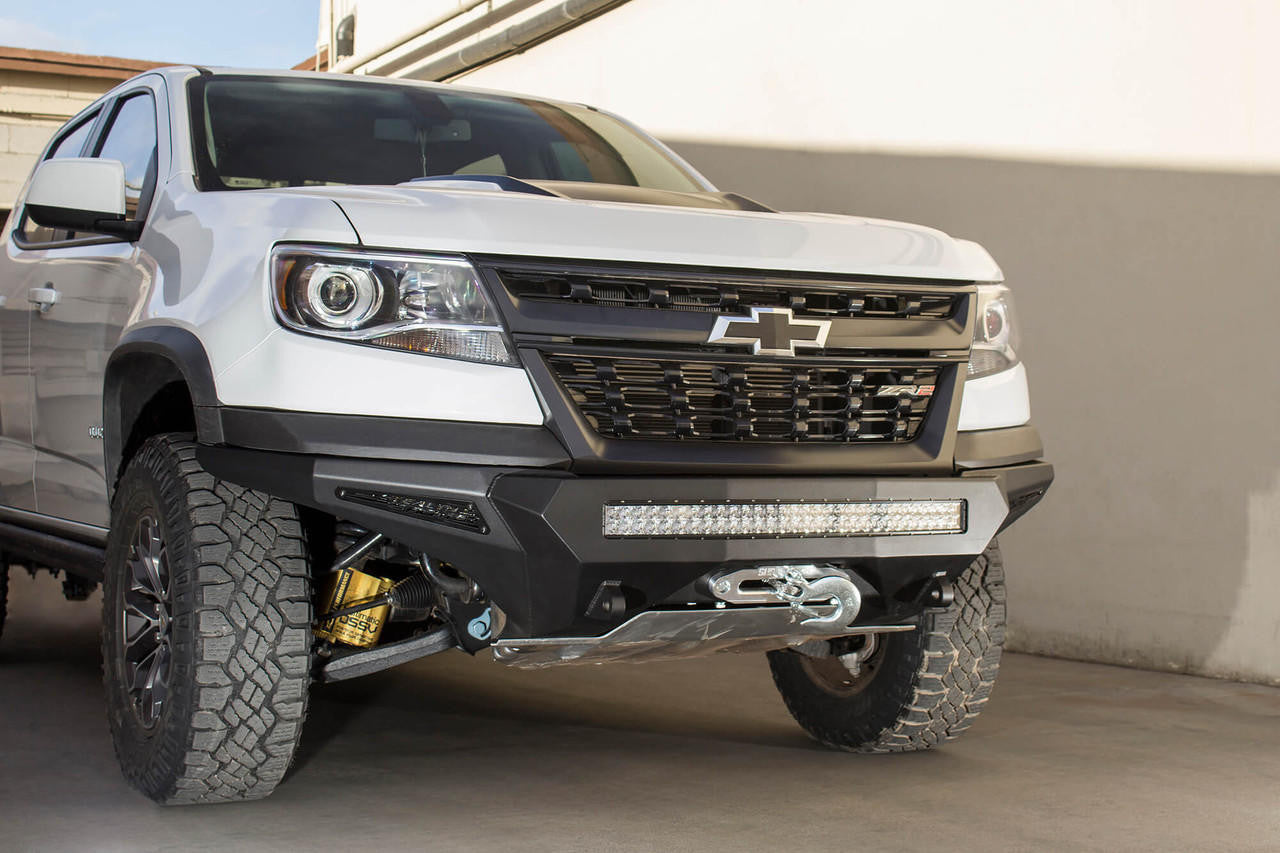 2017 - 2021 Chevy Colorado ZR2 Stealth Fighter Winch Front Bumper - Apollo Off-Road