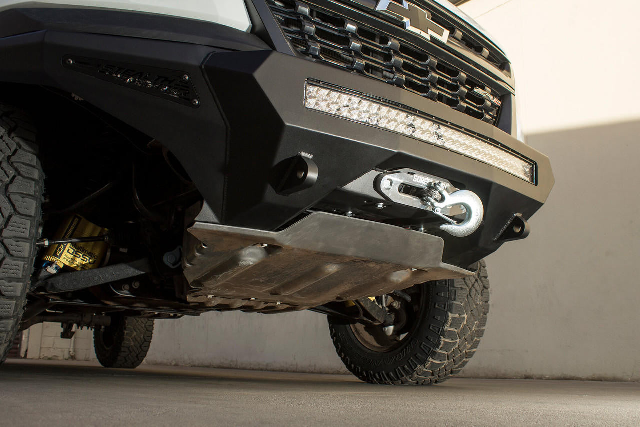 2017 - 2021 Chevy Colorado ZR2 Stealth Fighter Winch Front Bumper - Apollo Off-Road
