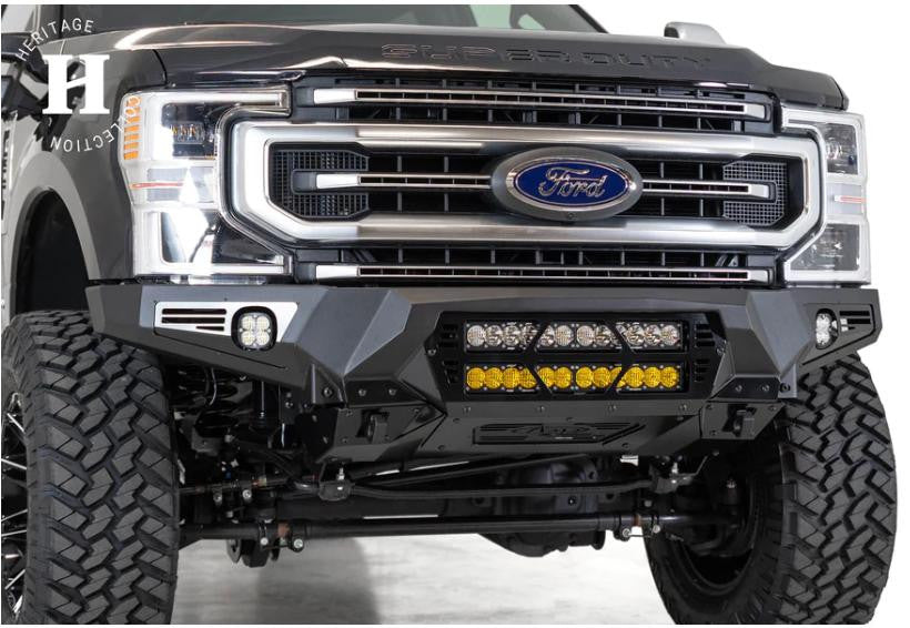 2017 - 2022 Ford Super Duty Bomber Front Bumper - Apollo Off-Road