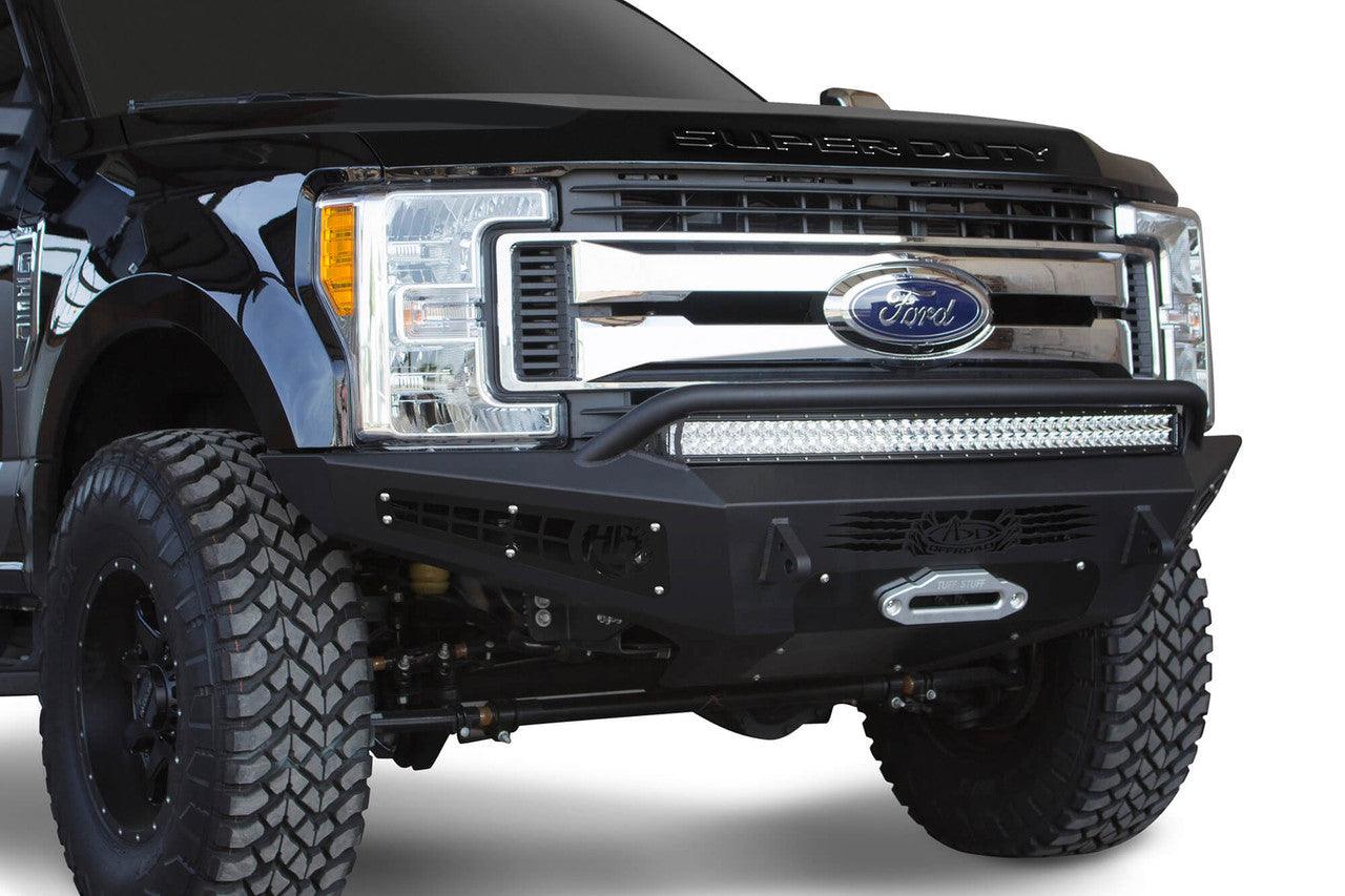 2017 - 2022 Ford Super Duty HoneyBadger Winch Front Bumper - Apollo Off-Road