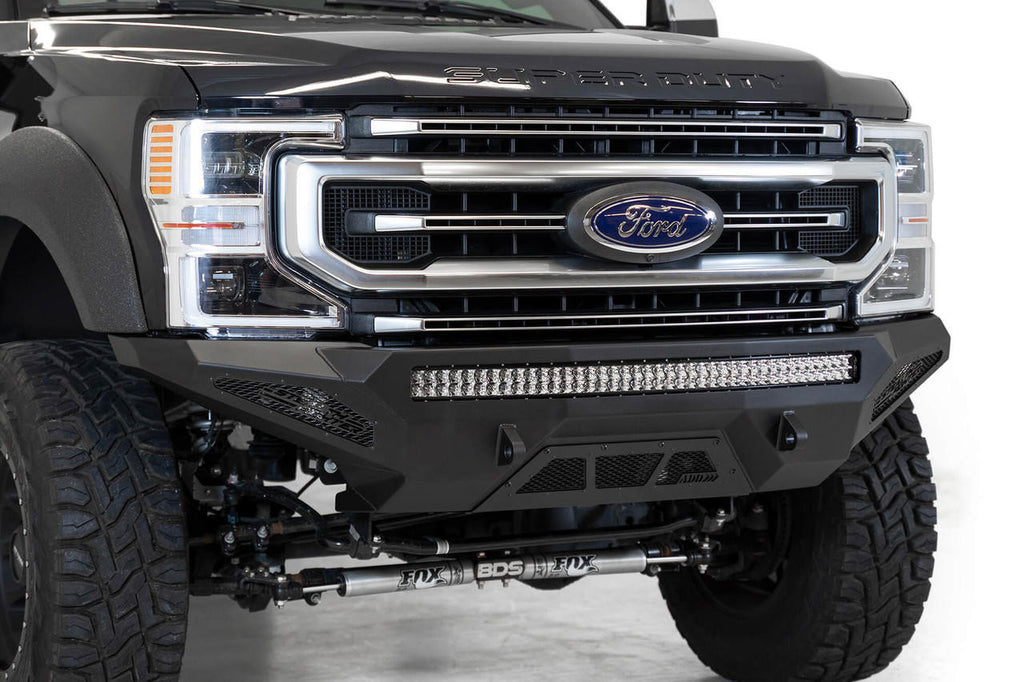 2017 - 2022 Ford Super Duty Stealth Fighter Front Bumper - Apollo Off-Road