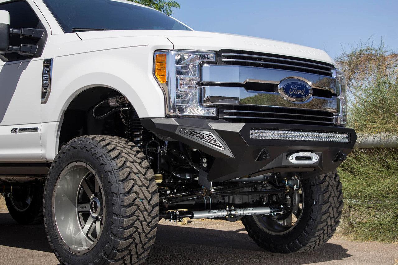 2017 - 2022 Ford Super Duty Stealth Fighter Winch Front Bumper - Apollo Off-Road
