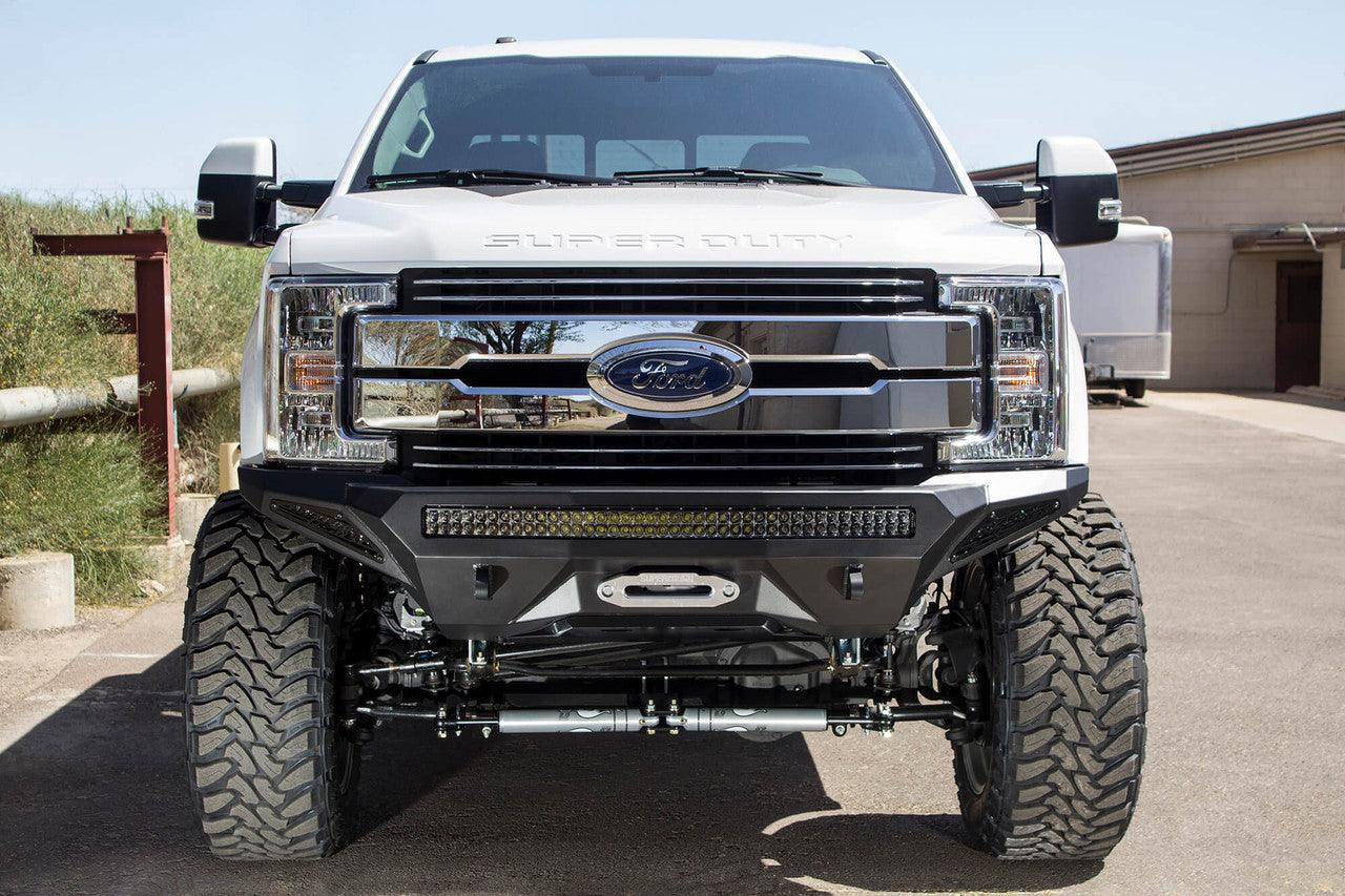 2017 - 2022 Ford Super Duty Stealth Fighter Winch Front Bumper - Apollo Off-Road