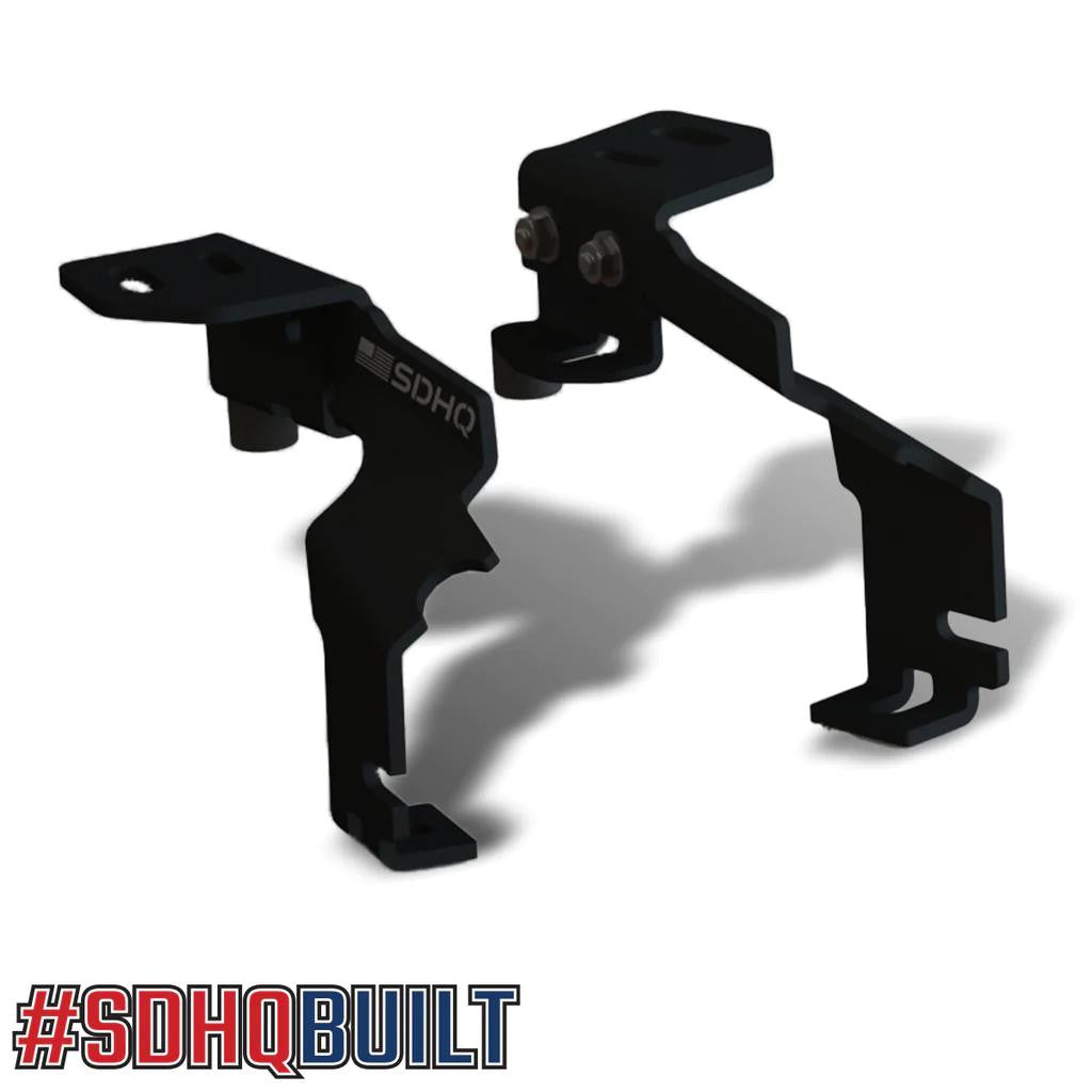 2017-22 Ford Super Duty A-Pillar Light Mounts - Apollo Off-Road