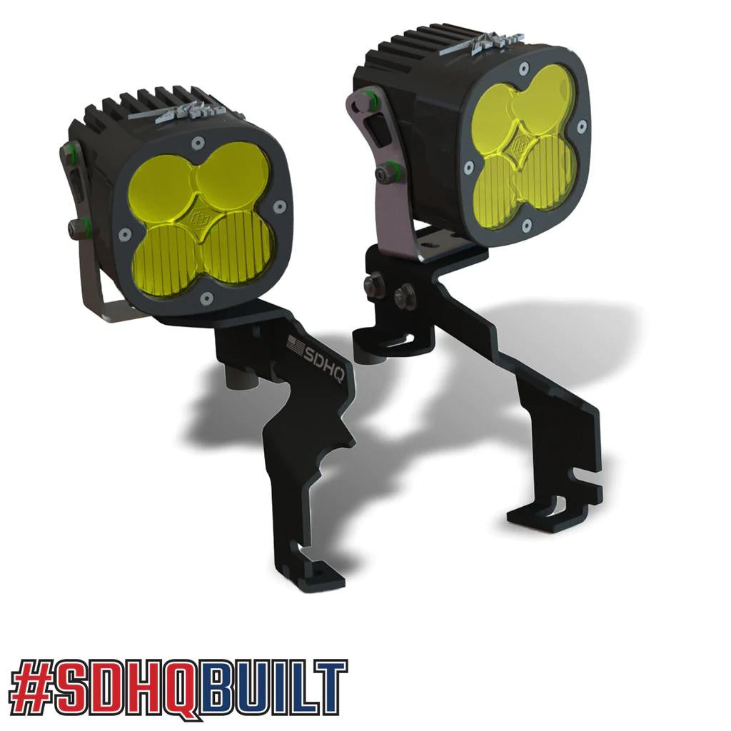 2017-22 Ford Super Duty A-Pillar Light Mounts - Apollo Off-Road
