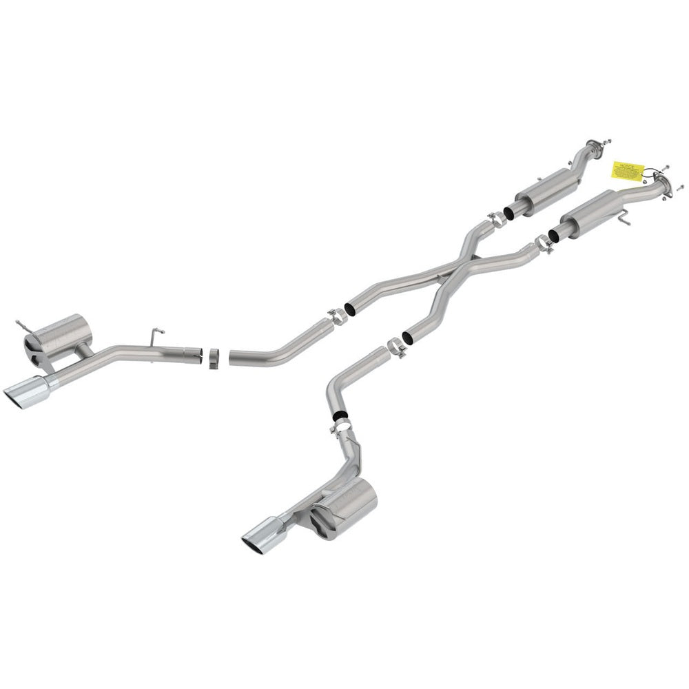 2018-2023 Dodge Durango SRT Cat-Back Exhaust System, ATAK, Chrome Tips - Apollo Off-Road